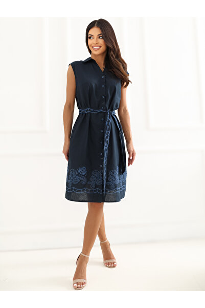 Factory Price Rochie Dama Bleumarin