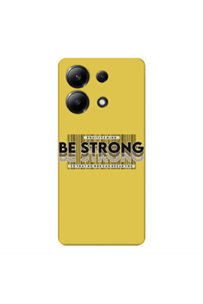 Other Xiaomi Redmi Note 13 4G Positivemind Yellow Colored Silicone TPU Θήκη