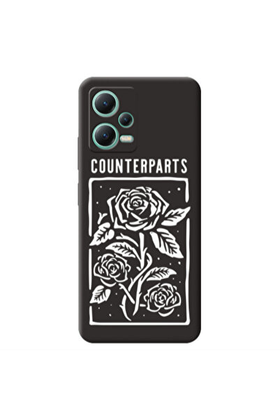 Other Xiaomi Redmi Note 12 Pro 5G Counterparts Black Colored Silicone TPU Θήκη