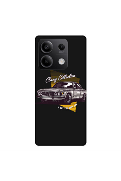 Other Xiaomi Redmi Note 13 5G Classy Collection Black Colored Silicone TPU Θήκη