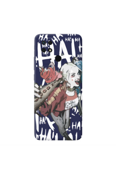 Other Xiaomi Redmi 10C Ha Ha Ha Dark blue Colored Silicone TPU Θήκη