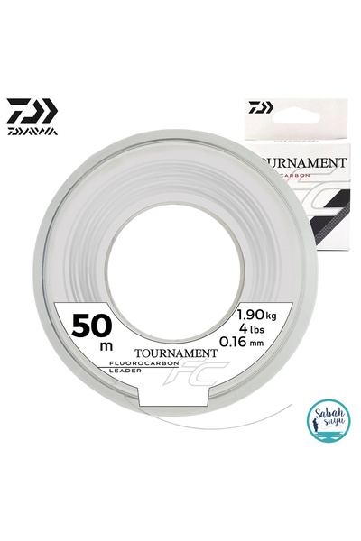 daiwa Tournament FC Şok Lider Misina 0.16mm 1.90kg 4lbs 50mt