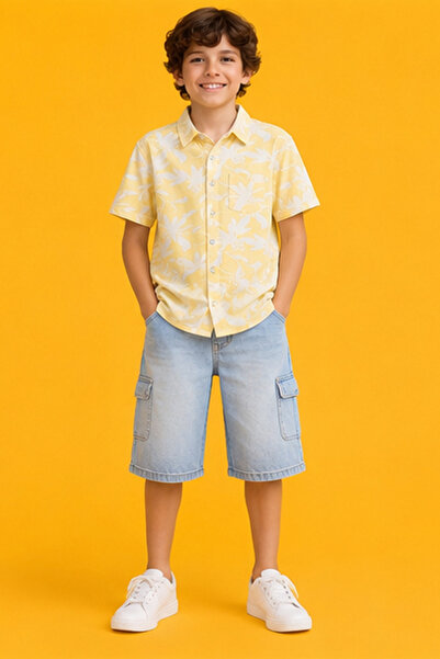 MARCO DONATELI Boys Shirt Short Sleeve