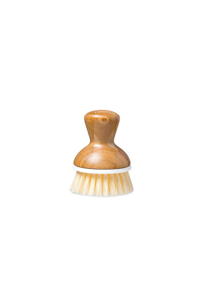 Full Circle Perie pentru vase, FULL CIRCLE, Bambus, 6x6x8,5cm