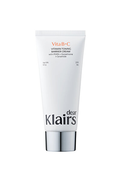 Dear Klairs Vita B+C Vitamin Toning Barrier Cream Crema de fata 60 gr