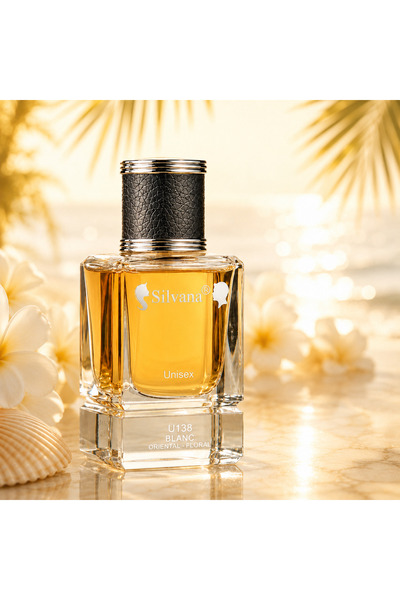 Silvana Apa de Parfum U138 Unisex, 50 ml, Aroma Soleil Blanc, floral-oriental...