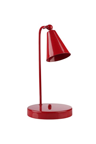 Opviq Επιτραπέζιο Φωτιστικό 534LUN6512 Δ18x38εκ. 1xΕ27 40W Κόκκινο