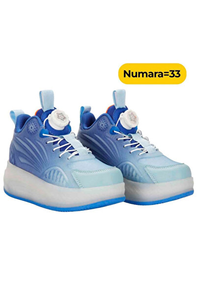 NW NessiWorld Sports Işıklı Patenli Erkek Spor Ayakkabı 33 Numara
