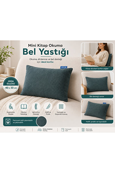 yatella Mini Kitap Okuma Yastığı (40 x 30 cm)