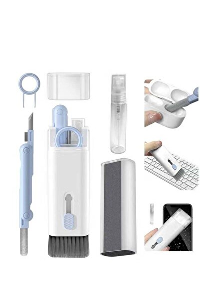 Generic 7 in 1 Multifunctional Cleaning Tool, Earphones Cleaner Kit for AirPo...