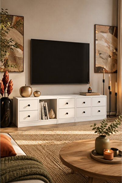 nettrends.net the new trend of shopping Modern TV Ünitesi 6 Çekmeceli Dekorat...