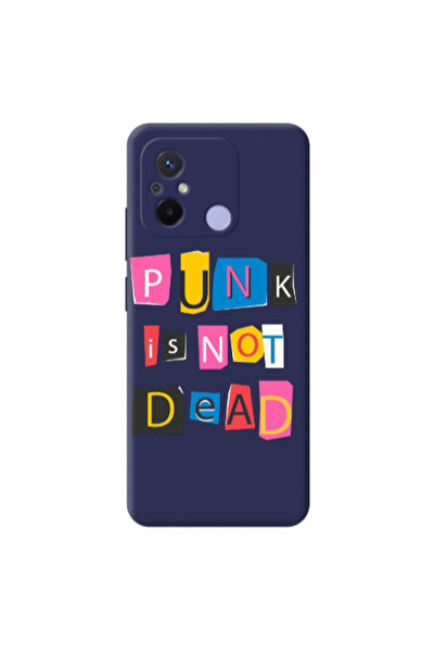 Other Xiaomi Redmi 12C Punk is not Dead Dark blue Colored Silicone TPU Θήκη