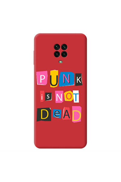 Other Xiaomi Redmi Note 9 Pro Punk is not Dead Red Colored Silicone TPU Θήκη