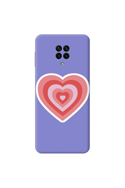 Other Xiaomi Redmi Note 9 Pro My Heart Is Yours Purple Colored Silicone TPU Θήκη