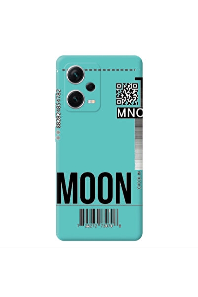 Other Xiaomi Poco X5 A ticket to the moon Turquoise Colored Silicone TPU Θήκη