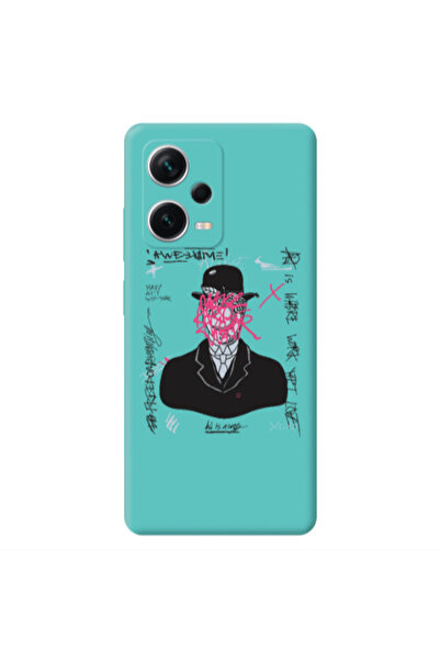 Other Xiaomi Poco X5 Awes Turquoise Colored Silicone TPU Θήκη