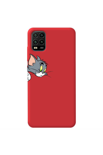 Other Xiaomi Mi 10 Lite Tom 1 Red Colored Silicone TPU Θήκη
