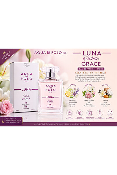 Aqua Di Polo 1987 Luna White Grace EDP Kadın Parfümü 90 ml