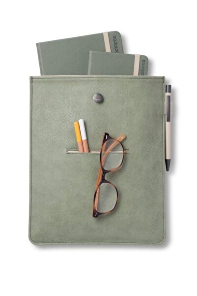 İF Bookaroo Books & Stuff Pouch Kitap&Defter Kılıfı Fern