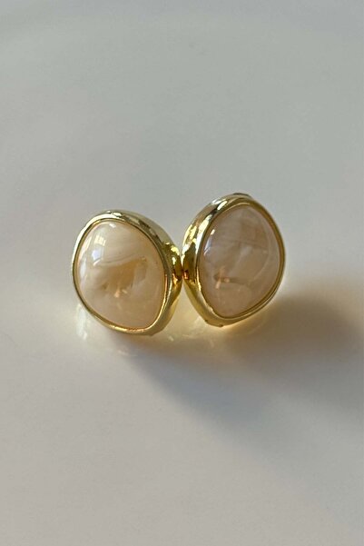 AMORE.İST STORE Renkli Oval Küpe