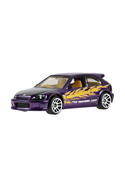 mattel Hot Wheels Ασημένια Σειρά Compact Kings '99 Honda Civic Type R (EK9) Ό...