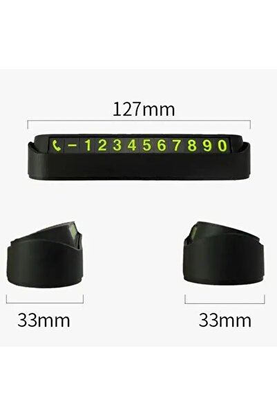rycollections Phosphorescent In-Vehicle Numbering System with Open-Close Func...