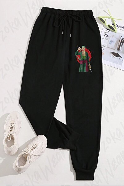ZOKAWEAR Unisex One Piece Roronoa Zoro Custom Printed Sweatpants