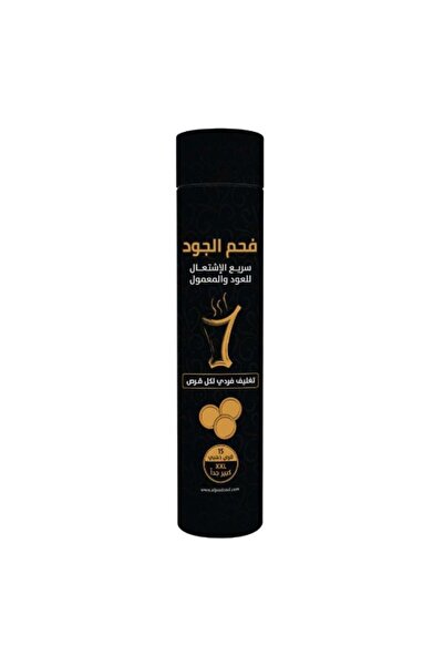 Ajoodcoal فحم دائري سريع الاشتعال للعود و المعمول من فحم الجود , 15 قرص
