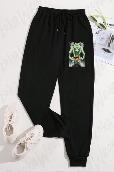 ZOKAWEAR Unisex One Piece Brook Printed Sweatpants