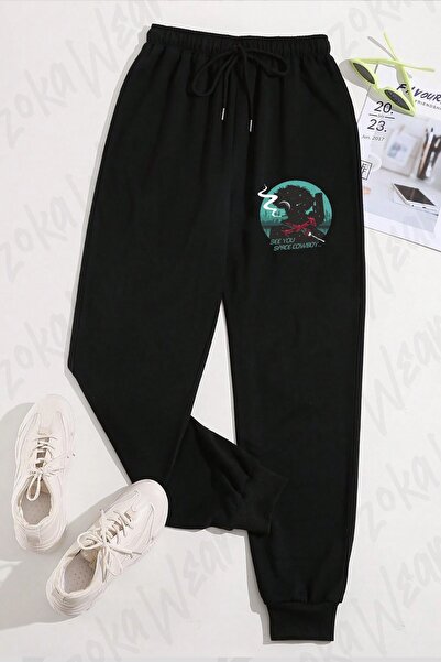ZOKAWEAR Unisex Cowboy Bebop Spike Spiegel Space Printed Sweatpants