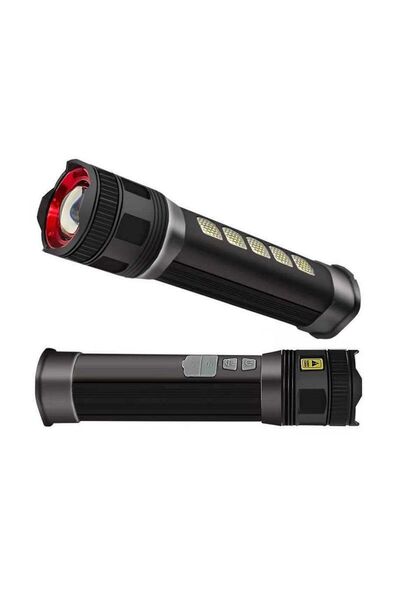 Tradesor Επαναφορτιζόμενος φακός LED - X12-P50 - 279405