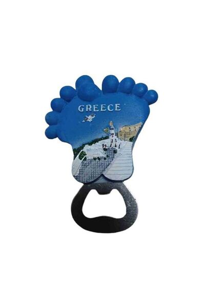 Tradesor Tουριστικό μαγνητάκι Souvenir - Ανοιχτήρι - Σετ 12pcs - Greece - 678376