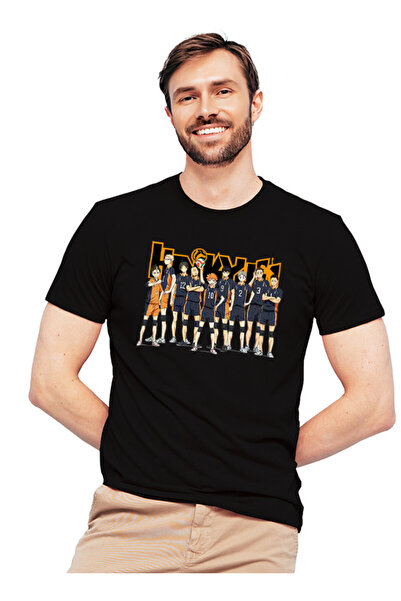 Generic Fashion World High Quality Printing Cotton t Shirt Anime Haikyuu Them...