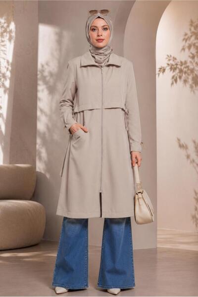 Alvina TRENCH COAT 10882 WITH TIE DETAIL