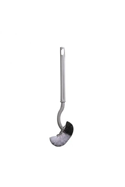 Choice GRAY Bathroom Wall-mounted S-type Toilet Curve Brush Bent Head Corner ...
