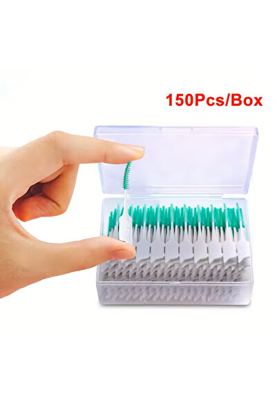 Choice1 100pcs 100Pcs/box Interdental Brush Soft Teeth Cleaning Tools Dental ...