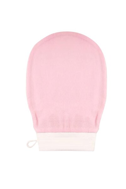 choice2 pink 1pc Bath Scrub Glove Exfoliating Body Facial Tan Massage Glove E...