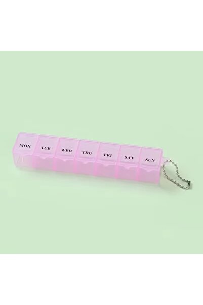 Choice9 7Grids Pink Fashion 7 Day Pill Box Organizer Case Portable 2 Times A ...