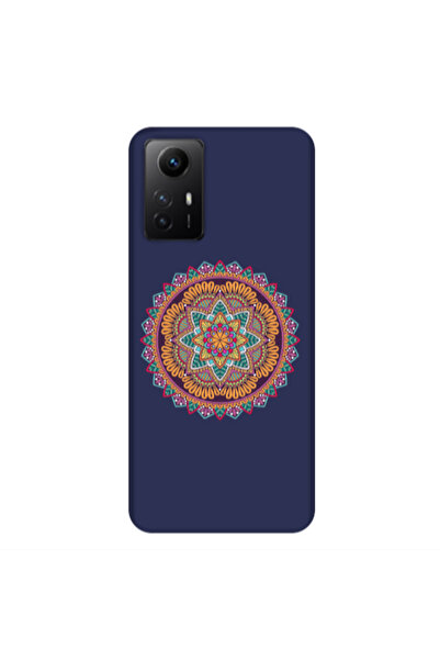 Other Xiaomi Redmi Note 12s Mandala D102 Dark blue Colored Silicone TPU Θήκη