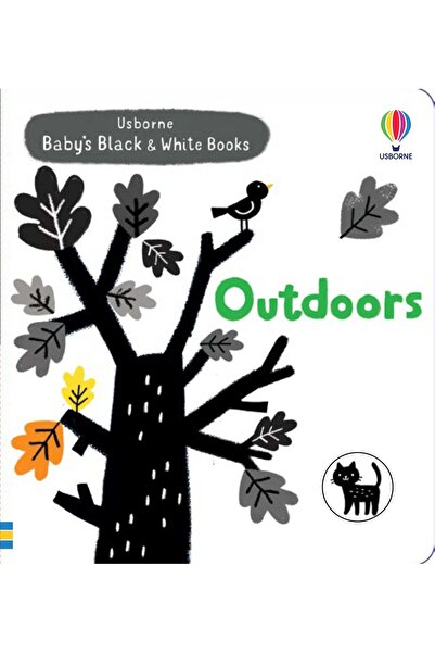 Usborne Book for children - Baby's Black and White Books: Outdoors