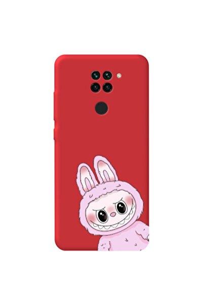 Other Xiaomi Redmi Note 9 Labubu 6 Red Colored Silicone TPU Θήκη
