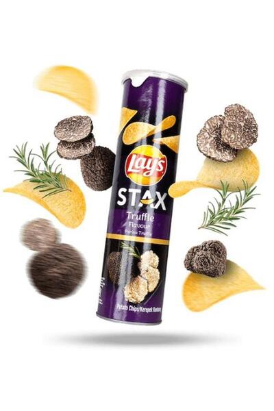 Lay's Stax Truffle Flavour Potato Chips 130g