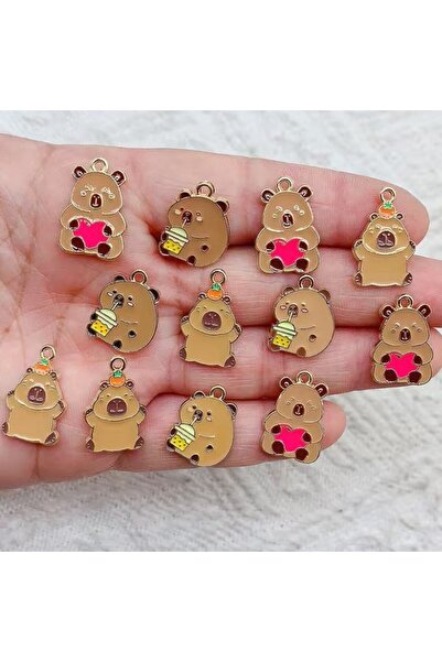 Choice6 Imitation Rhodium Plated 10pcs Anime Cartoon Charm for Jewelry Making...