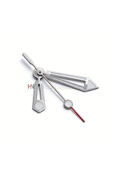 choice2 عقارب ساعة فضية على طراز سيماستر NH35 مع إضاءة خضراء C3 لساعات NH35