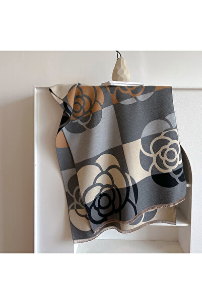 Choice GRAY Luxury Brand Winter Shawl Wraps Imitation Cashmere Scarf for Wome...