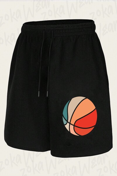 ZOKAWEAR Unisex Basketball Retro Player Design Printed Shorts