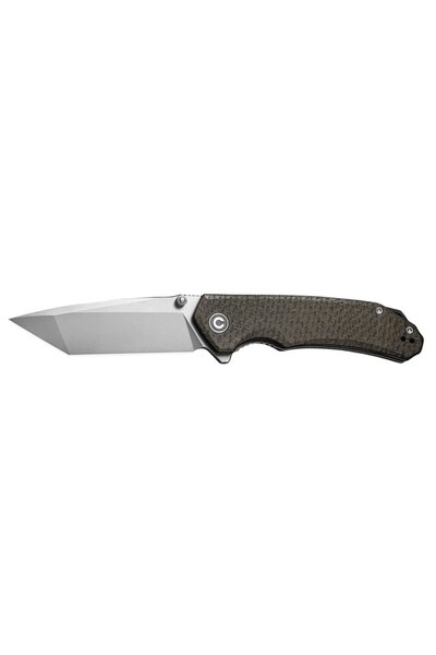 OEM Briceag, CIVIVI, Otel carbon, 202 mm, Argintiu/Maro
