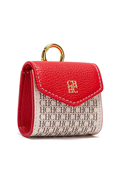 Choice3 Red CHCH Key Bag 2025 New Mini Wallet Earphone Bag