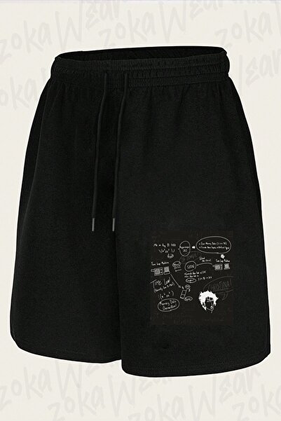 ZOKAWEAR Unisex Steins Gate Notes Design Printed Shorts