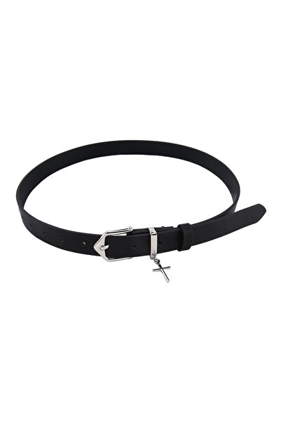 Choice 1PC 1PC Punk Cross Pendant Jean Pants Belt Fashion Retro Men Woman Wai...